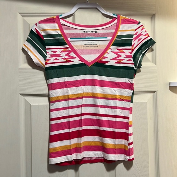 Aztec print V-neck - Picture 1 of 2